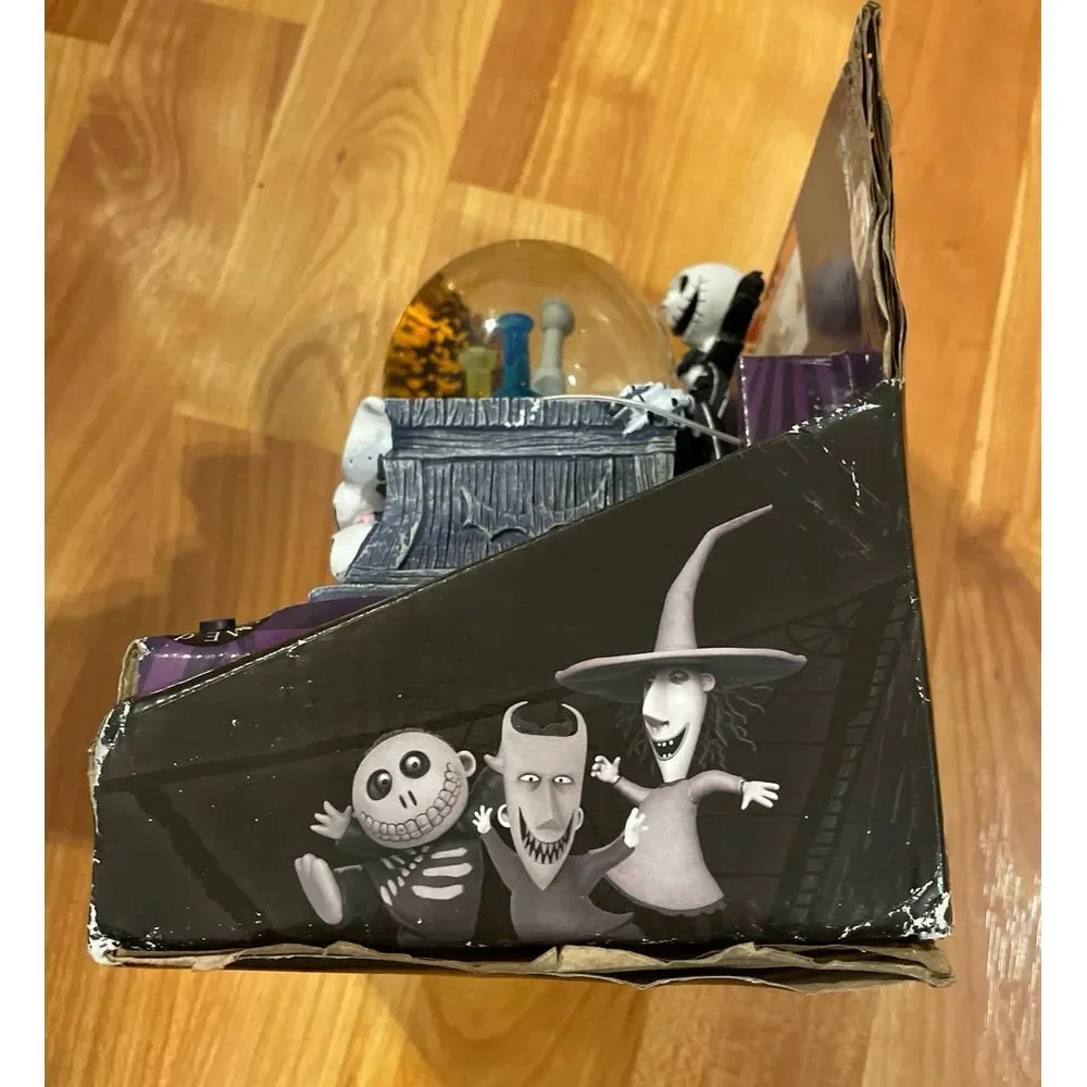 Nightmare Before Christmas Jack Light Up Musical‎ Water Globe